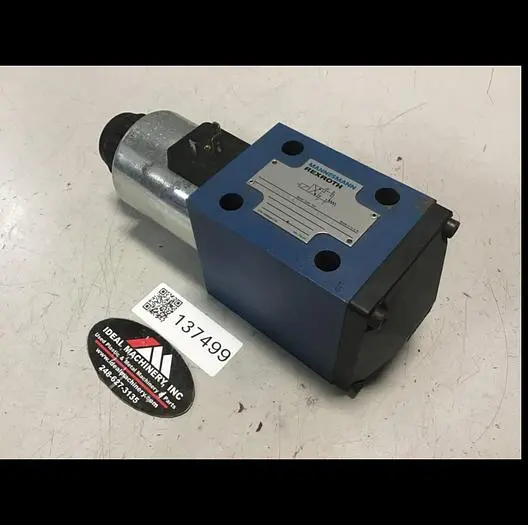Used REXROTH 4WE10EA31/CG24N9K4 Valves/Fittings Michigan US | Ideal Machinery #588077