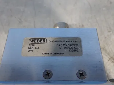 USED WEBER RSFMS/20NM