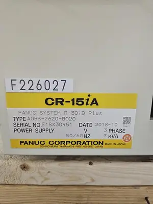 USED 2018 FANUC CR-15IA