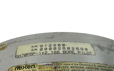 USED NEXEN HORTON 5H70PSP-1*2.188