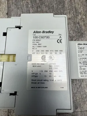 ALLEN BRADLEY 100-C60*00 SER. A Electrical/PLC/Automation | ESS Industrial Equipment Sales (8)