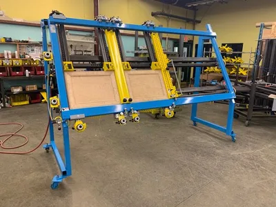 JLT #717C-CHBB – Double Miter Door Clamp 38″ X 96″ Capacity