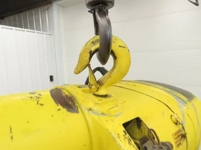 Budgit BEH2516 1/4 Ton Electric Chain Hoist 20' Lift 16 FPM 460 Volt 3PH Tested