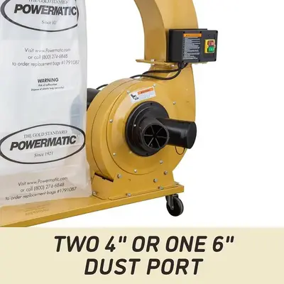 New | in-Stock 2026 POWERMATIC PM1300TX-CK Dust Collectors Wisconsin US | John G Weber Co Inc #1311748