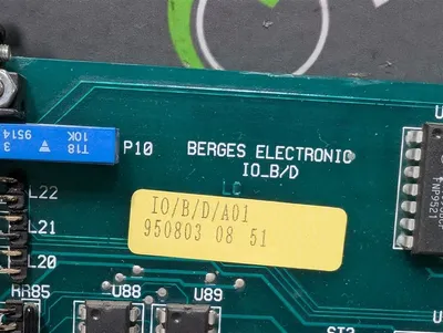 BERGES IO_B/D CO-SINUS Variable Frequency Drive Control Card 950803 Used