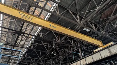 STAHL 5 Ton Cranes - Overhead, Bridge | Highland Machinery & Crane (4)
