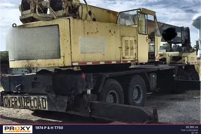 Used 1974 P & H T750 Truck-Mounted Cranes Indiana US | Proxy Equipment #1384931