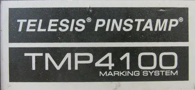 REFURBISHED TELESIS TMP4100 PINSTAMP MARKING HEAD