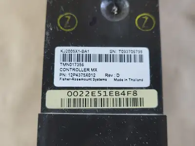 Used FISHER-ROSEMOUNT KJ2005X1-BA1 Misc Electrical & Power Parts British Columbia CA | Lenmark #259580