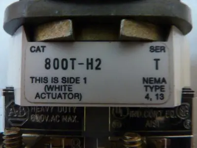 USED ALLEN BRADLEY 800T-H2 SER T