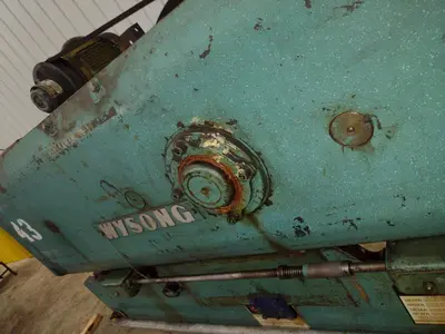 25 TON X 6' WYSONG MODEL #2572 MECHANICAL PRESS BRAKE: STOCK #23464