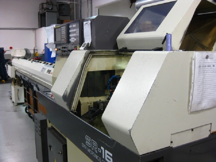 Used 1995 STAR SR-16 Swiss Type Automatic Screw Machines Vermont US | Two Spade Machinery LLC #507155
