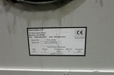 USED GAMMAFLUX TTC-32795