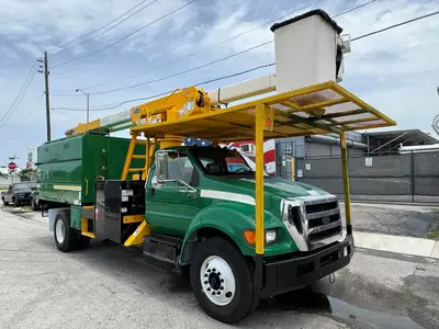 Used 2015 FORD F-750 Bucket (boom) trucks Florida US | Truck and Van Outlet #1509239
