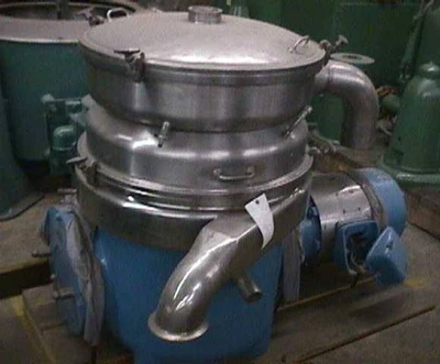 Westfalia HFG 12036 nozzle centrifuge, 316SS.