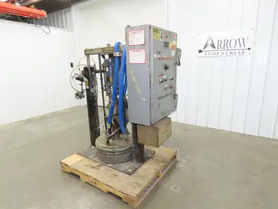 Graco Thermo Flow 55G Hot Melt Drum Unloader 55 Gallon 240V 3Ph READ