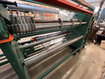 60" WIDE VOORWOOD DUPLEX SLITTER REWINDER MODEL S60-18/187