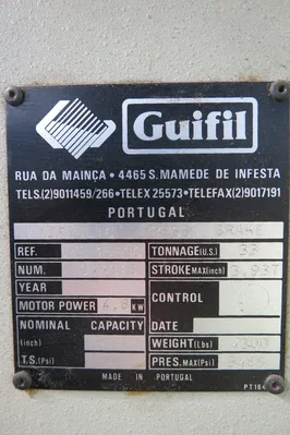 USED GUILFIL PE 15-30 HYDRAULIC PRESS BRAKE