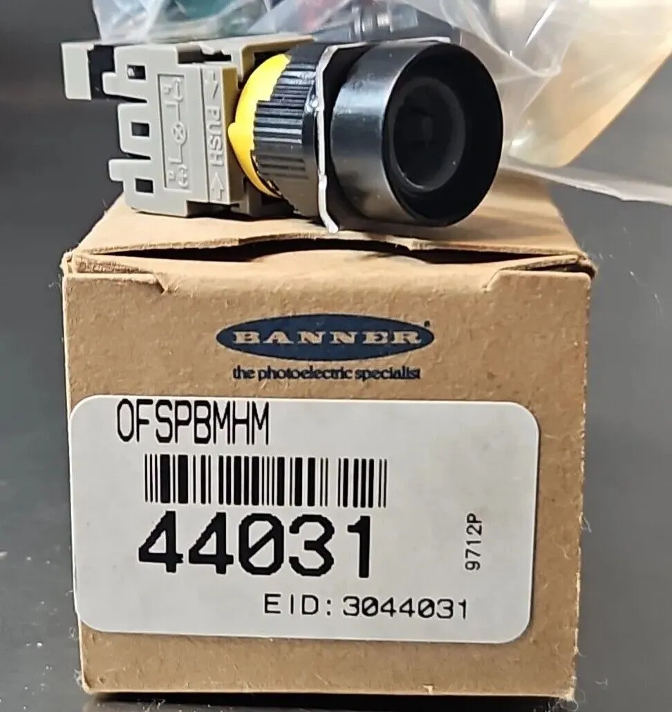 BANNER OFSPBMHM OPERATOR INTERFACE SWITCH. Loc5E15