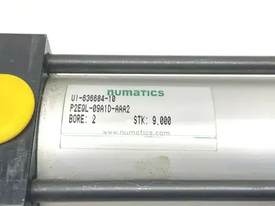 P2EQL-09A1D-AAA2 | Numatics  2" Bore Pneumatic Tie Rod Cylinder - Used