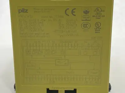 USED PILZ CPU BASE UNIT 773100 DAMAGED CASE