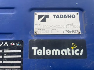 2012 Tadano GR-1000XL