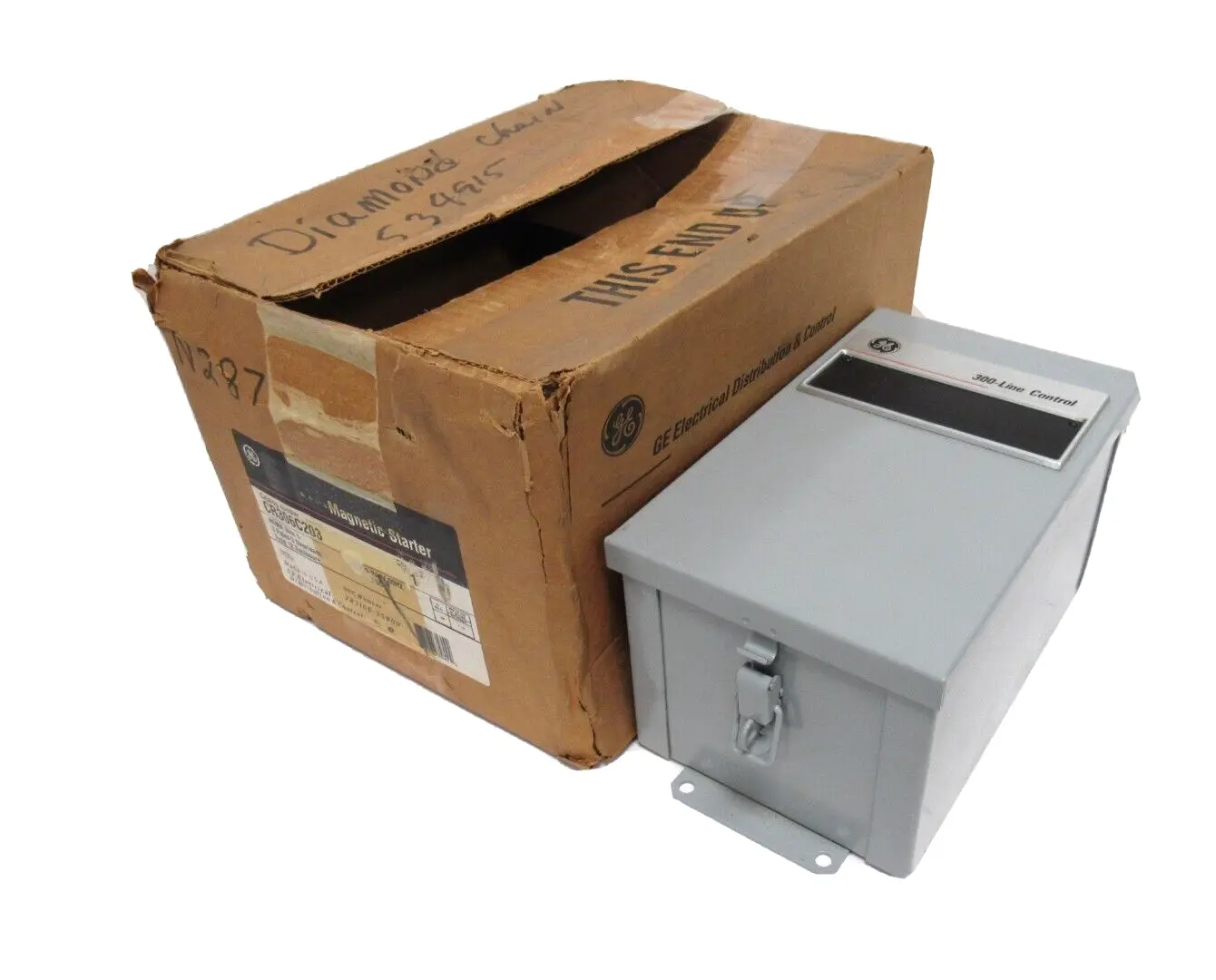 NEW GE CR306C203 NON-REVERSING MAGNETIC STARTER SIZE 1 230-240V 7.5 HP