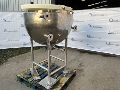 200L S/S Hemispherical Jacketed Cooking / Mixing Pan