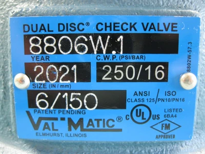 NEW ValMatic 8806W.1