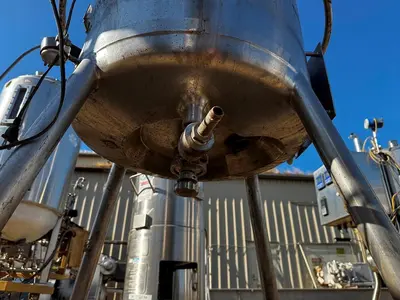 Tank, 26 Gallon (100 Liter), DCI, Stainless Steel, Fermenter, #5991467
