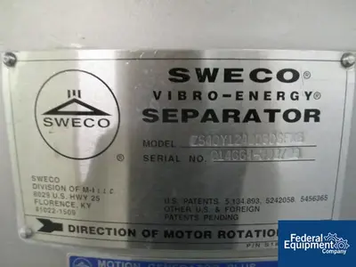 USED SWECO 40" Sweco Screener Base, S/S