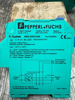 Used PEPPERL+FUCHS KFD2-SCD2-EX1.LK Misc Electrical & Power Parts South Carolina US | ESS Industrial Equipment Sales #1336003