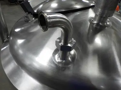 SS APV Insulated Liquid Scaling Hopper