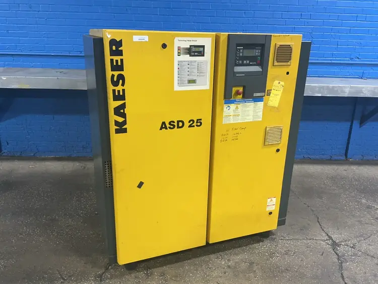 Used 2005 KAESER ASD25 Rotary Screw & Sliding Vane Air Compressors Ohio US | HGR 24 #1453535