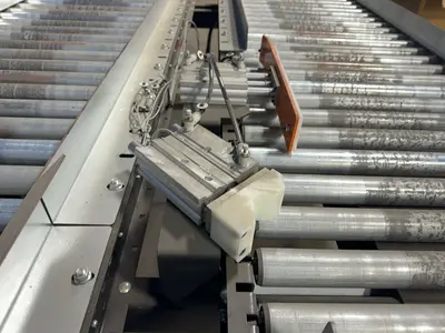 Industrial Kinetics (2) 24" X 108" X 30" Power Roller Conveyor