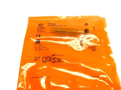 Ifm IF5957 Inductive Sensor Oil/Coolant Proof 4mm Range IFK3004BAPKG/US-104 - New