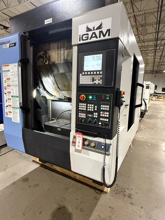 Used 2018 DOOSAN T 3600D Drilling & Tapping Centers Michigan US | iGAM Industrial Marketplace #69460