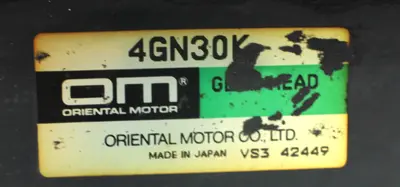 USED ORIENTAL MOTOR 4IK25GN-C