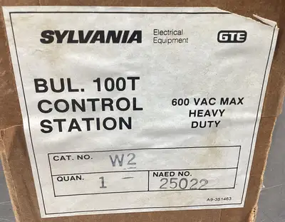 USED SYLVANIA W2 100T