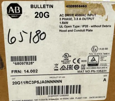 NEW ALLEN-BRADLEY POWERFLEX 755