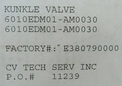 NEW KUNKLE 6010EDM01-AM0030 SAFETY VALVE 3/4" 30PSI 6010EDM01AM0030