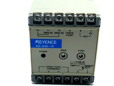 NEW KEYENCE AS-440-10 SENSOR AMPLIFIER UNIT AS44010