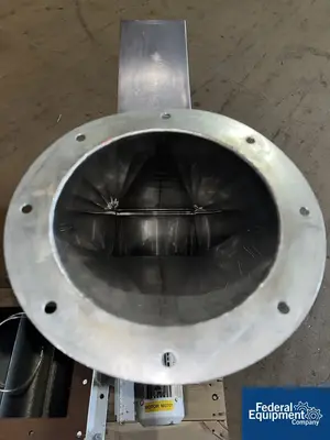 USED SEMCO Semco Rotary Airlock, C/S, 12" x 12", with S/S Chute