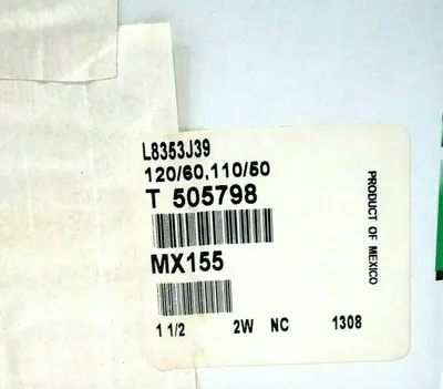 NEW SEALED ASCO L8353J39 SOLENOID VALVE 110/120 50/60 8353J39