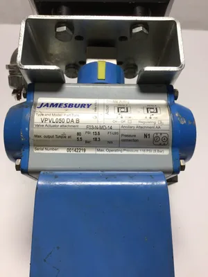 USED JAMESBURY VPVL050 DA B