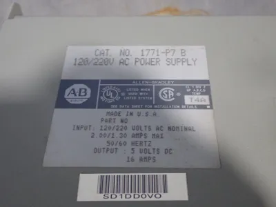 USED ALLEN BRADLEY 1771P7