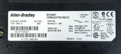 Allen-Bradley 1756-DNB Series B DeviceNet Communication Module 3D-16