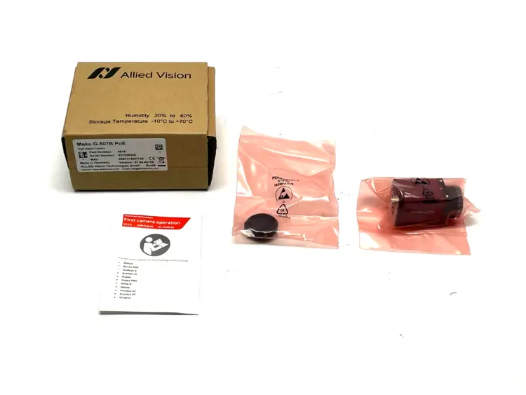 New | in-Stock Allied Vision Mako G-507B PoE Camera Systems Michigan US | Maverick Industrial Sales #1463984
