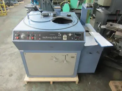 2047-310 Manfredi-SAED Neutromag Digital 350 Centrifugal Casting Machine WITH SIDE MELTER