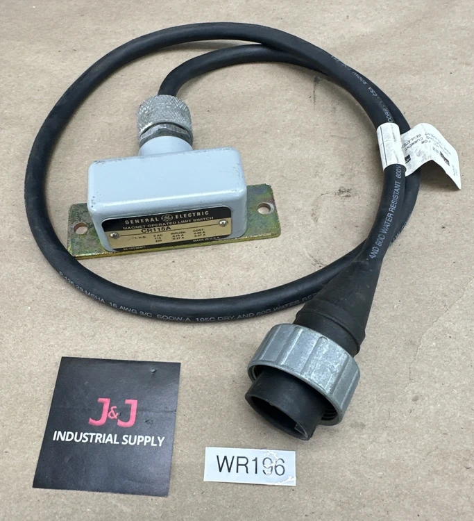 Used General Electric CR115A63 Relays & Switches Indiana US | J&J Industrial Supply #874408